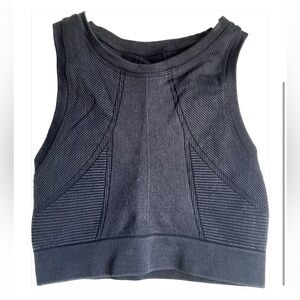 aerie abstract pattern crop top XS